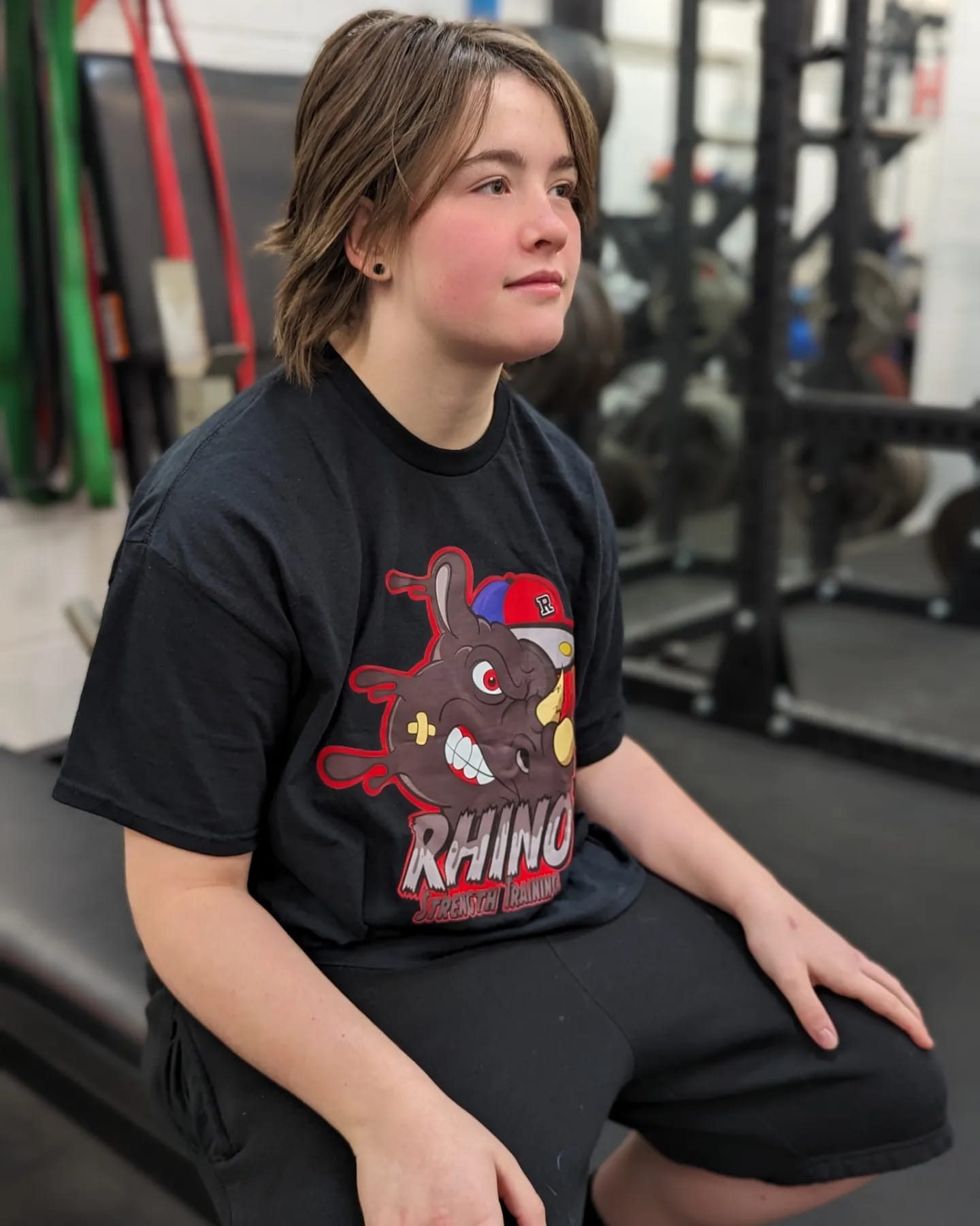RHINO STRENGTH TRAINING GYM T SHIRT