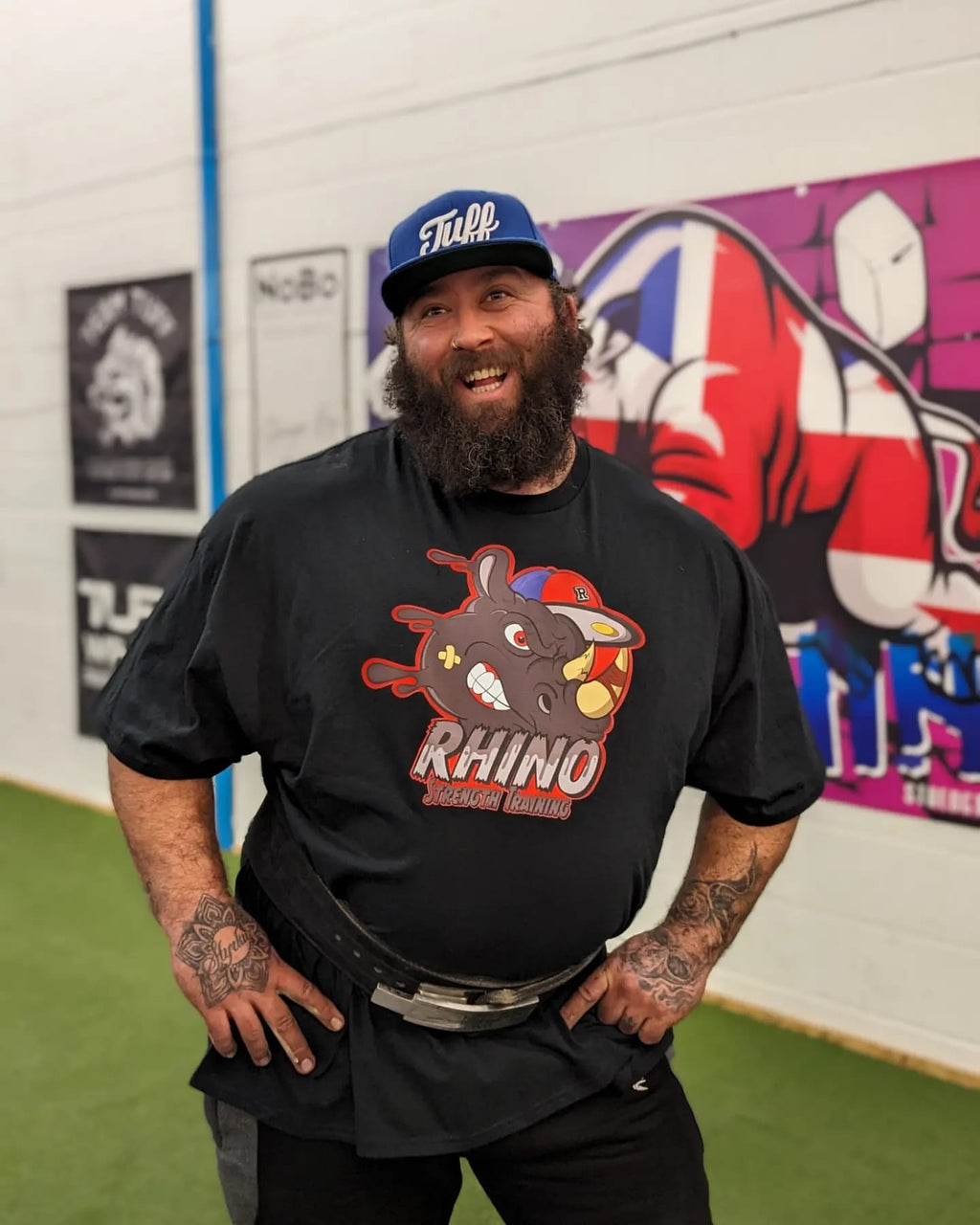 RHINO STRENGTH TRAINING GYM T SHIRT