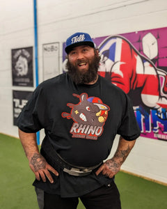 RHINO STRENGTH TRAINING GYM T SHIRT