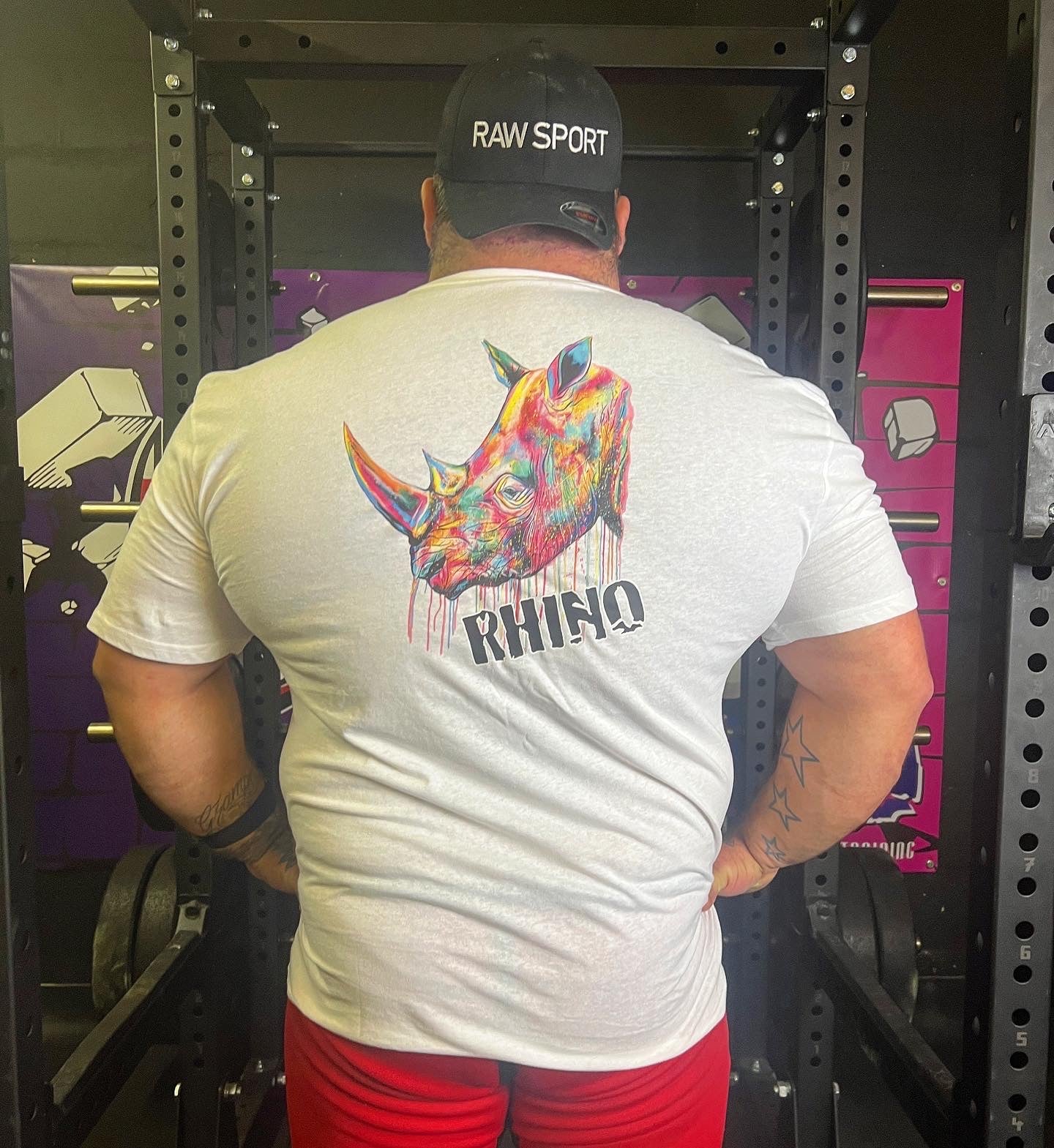 RHINO 2022 WHITE T SHIRT Rhinoengland