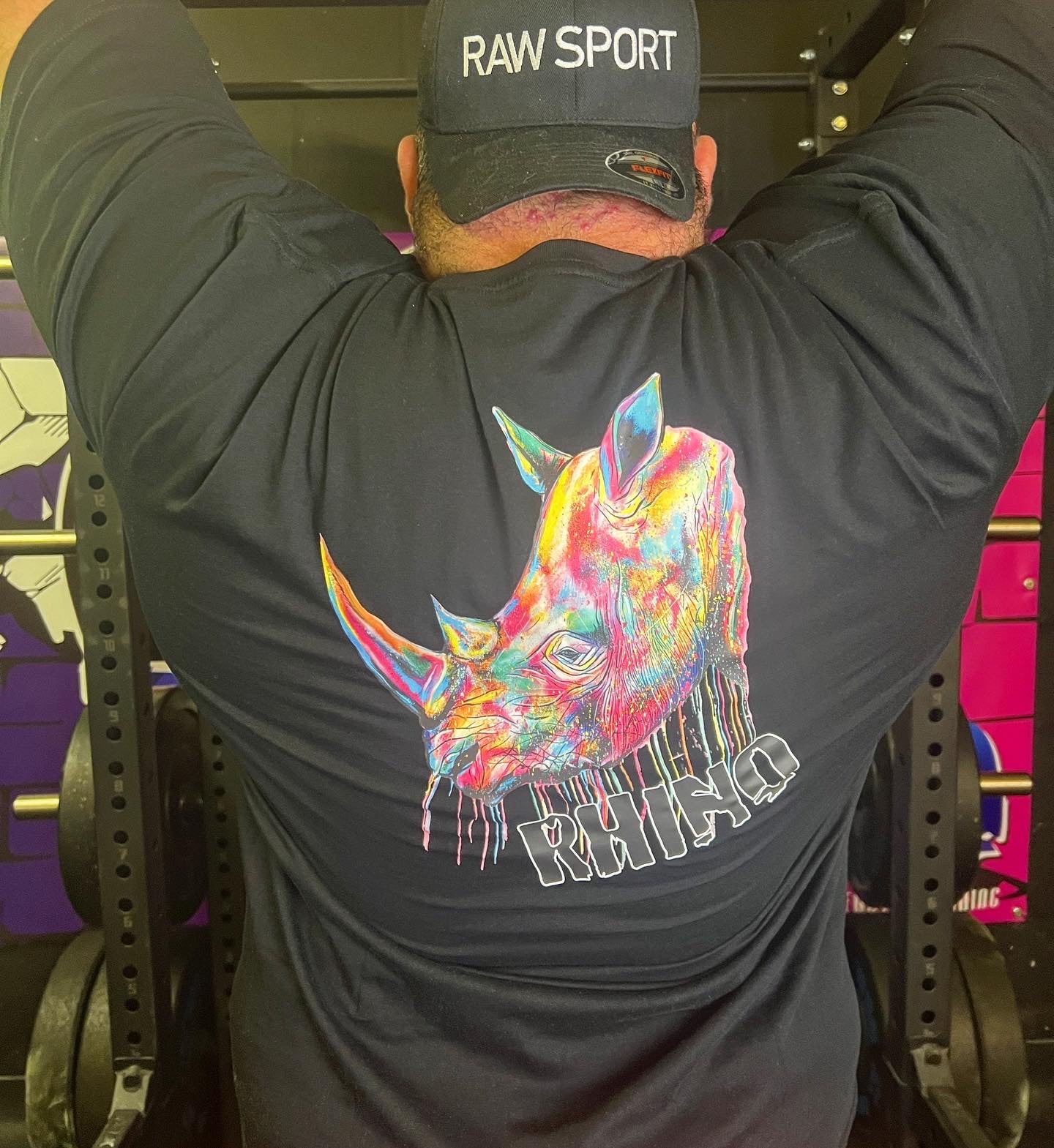RHINO 2022 BLACK T SHIRT