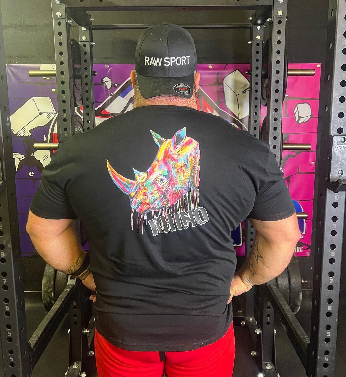 RHINO 2022 BLACK T SHIRT Rhinoengland